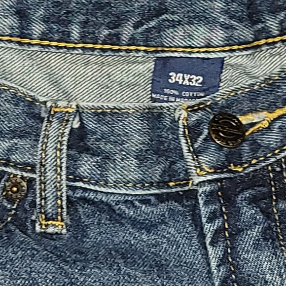 RK Brand Mens Size 34x32 Straight Leg Jeans Mid-rise Casual Cowboycore Gorpcore - Picture 8 of 8